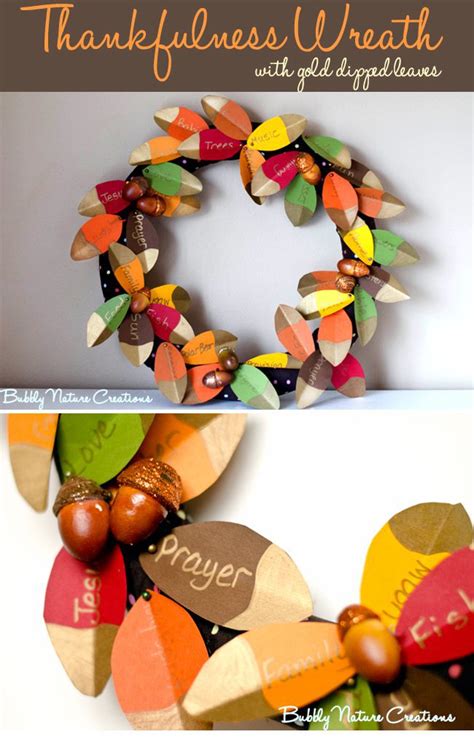 13 Wreath Ideas for Your Thanksgiving Door - Pretty Designs