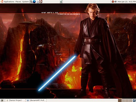 Anakin on Mustafar by star-wars-fan-club on DeviantArt