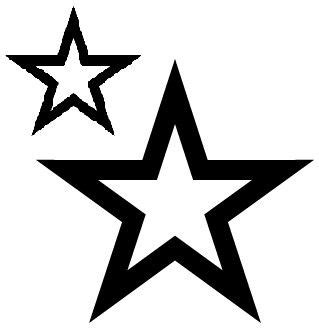 My Star Tattoo Stencil by MimiKat on deviantART | Star tattoos, Star tattoo designs, Tattoo stencils