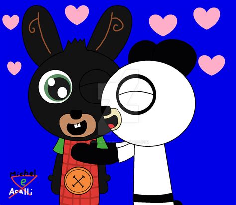 Bing The Bunny-Bing x Pando by Michaeltoon on DeviantArt