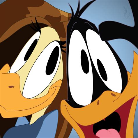 Daffy Duck and Tina Russo by EMositeCC on DeviantArt