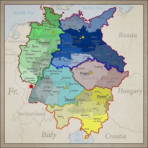 Historical maps, Europe map, Germany map