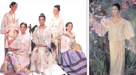 Image detail for -philippines national costume the baro t saya | Filipiniana dress, Filipino ...