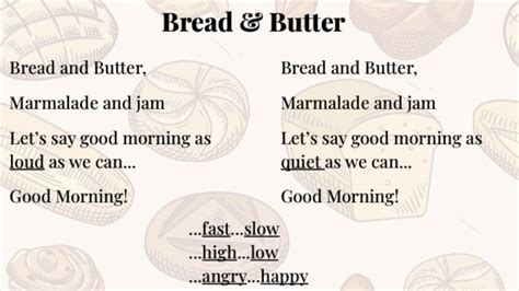 Storytime Sing-a-long: Bread & Butter Song - YouTube