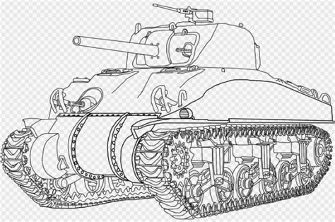 M4 Sherman Tank Drawing Sketch Coloring Page | Images and Photos finder