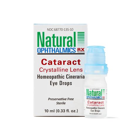 Natural Ophthalmics Cataract Crystalline Lens Eye Drops 10 ml Expire 6 – Vitaheals