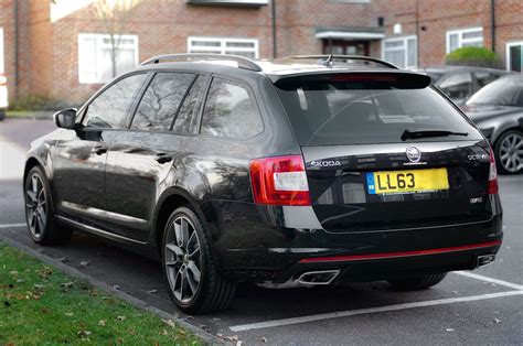 Black Octavia vRS Estate - Skoda Octavia Mk III (2013 onward) - BRISKODA