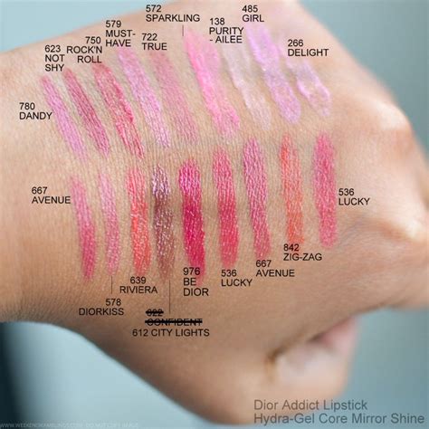 dior lipstick swatches | Beauty Blog | How-to Makeup Tutorials, Swatches, Reviews: Dior Addict ...