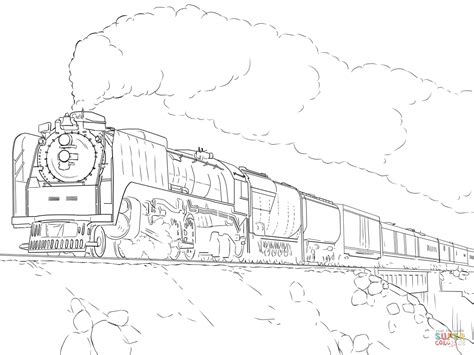 Union Pacific Train | Super Coloring Airplane Coloring Pages, Crayola ...