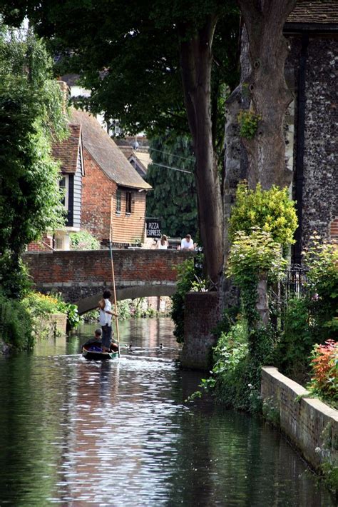 River Stour, Canterbury | Beautiful places, Pretty places, English ...