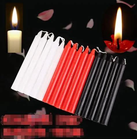 Black Candles Household Lighting Candles Daily Decorate Candle Smoke free Romantic Wedding Long ...