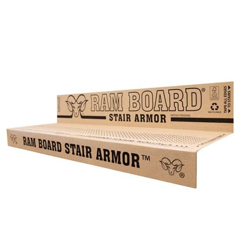 Ram Board Natural Stair Armor Treads - Pack of 6 | Roofing Superstore®