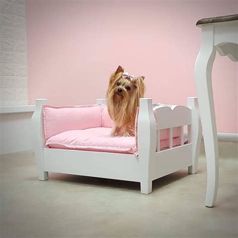 Wooden Dog Bed - Etsy