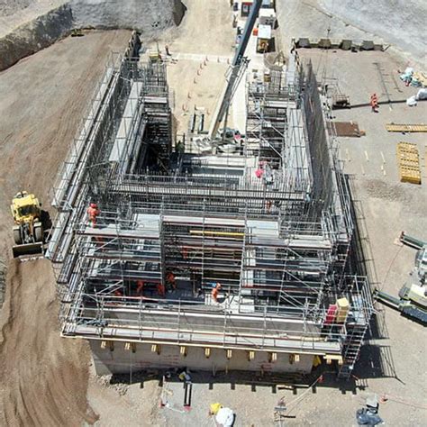 Requirement for cast in place concrete formwork standards for wall forms in mine construction