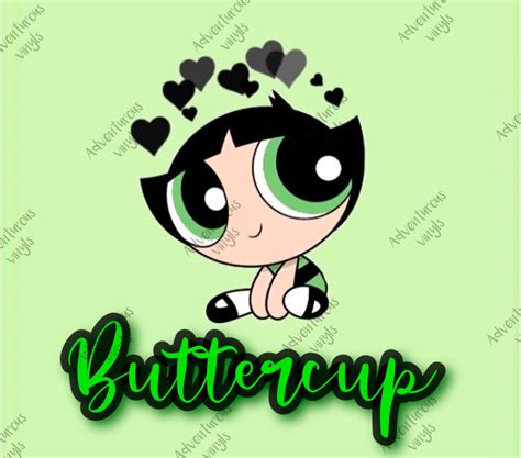 Buttercup Powerpuff Girls PNG Digital, Buttercup Tumbler Wrap, Blossom ...