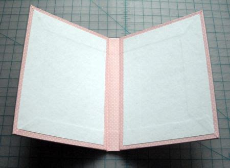 DIY portfolio-style case made with cardboard base and covered with ...