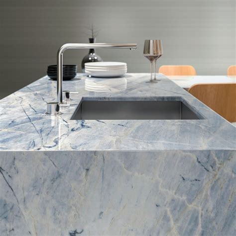 Ijen Blue Quartzite Kitchen - KITHUAN