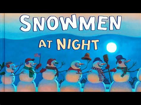 Snowmen At Night - Read Aloud Book g…: English ESL video lessons