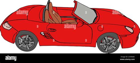 red sports car vector Stock Vector Image & Art - Alamy