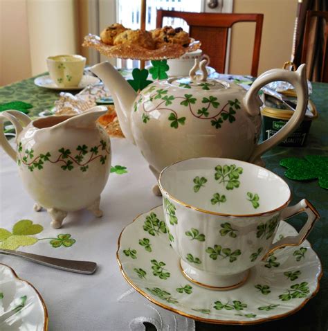 A tea for St. Patrick's Day | Irish tea, Tea cups vintage, Tea