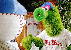 Phillie Phanatic Mets GIF - Find & Share on GIPHY