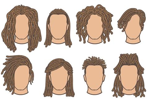 Dreads Icons Vector - Download Free Vector Art, Stock Graphics & Images