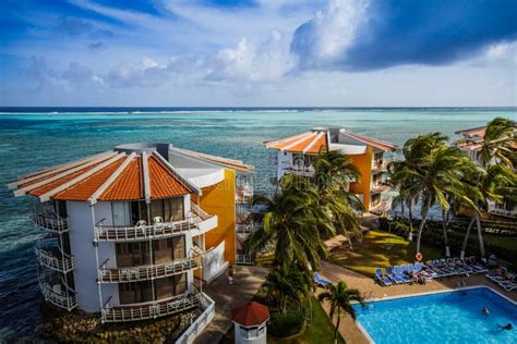 Decameron Aquarium Hotel in San Andres Island Editorial Stock Image - Image of hotel, people ...