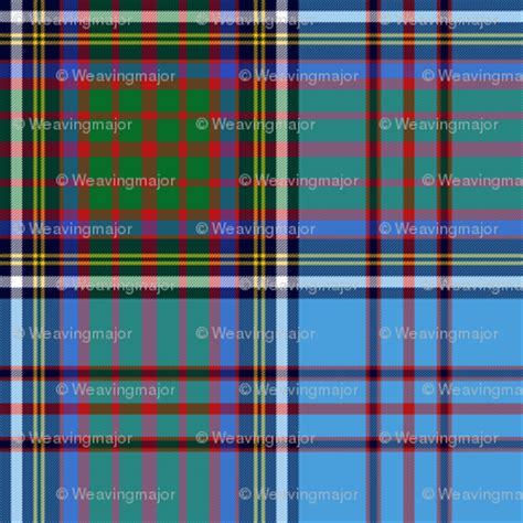 Anderson family tartan fabric - weavingmajor - Spoonflower