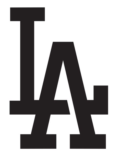 Pin by Matias Stillo on Stencil | Los angeles dodgers logo, La dodgers ...