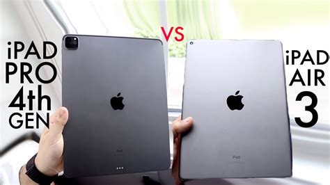 iPad Pro 4th Gen Vs iPad Air 3! (Comparison) (Review) - YouTube