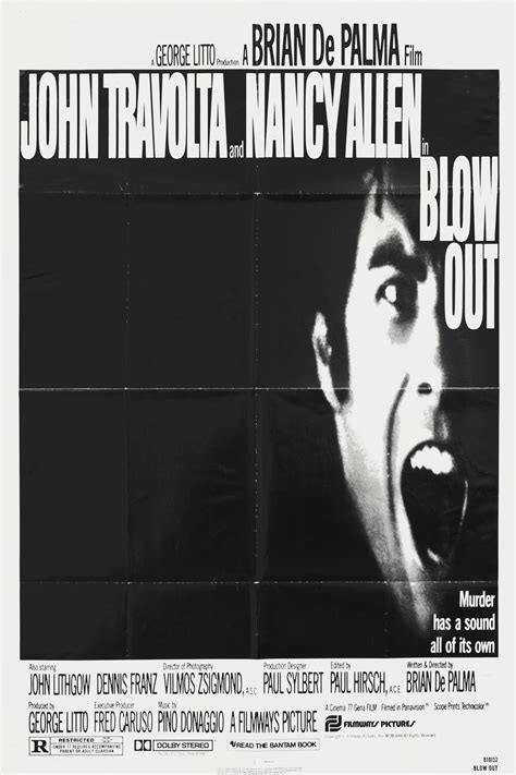 Blow Out 1981 U.S. One Sheet Poster - Posteritati Movie Poster Gallery