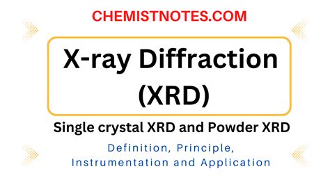 X-ray Diffraction (XRD): Single crystal XRD and Powder XRD - 3 Reliable ...