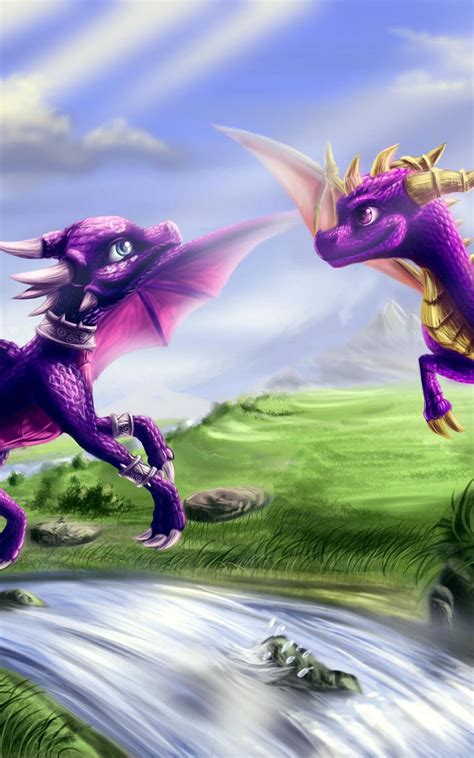 Spyro and Cynder Computer Background [] for your , Mobile & Tablet ...