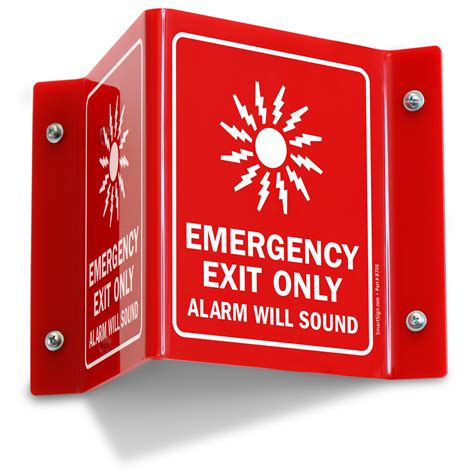 Exit Entrance Signs, Fire and Emergency Signs, SKU: S-4558