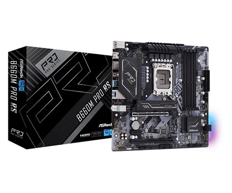 ASRock B660M Pro RS Motherboard - Hasoobi