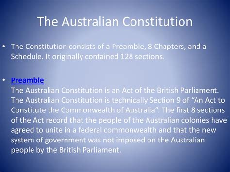 PPT - The Australian Constitution PowerPoint Presentation, free download - ID:1919277