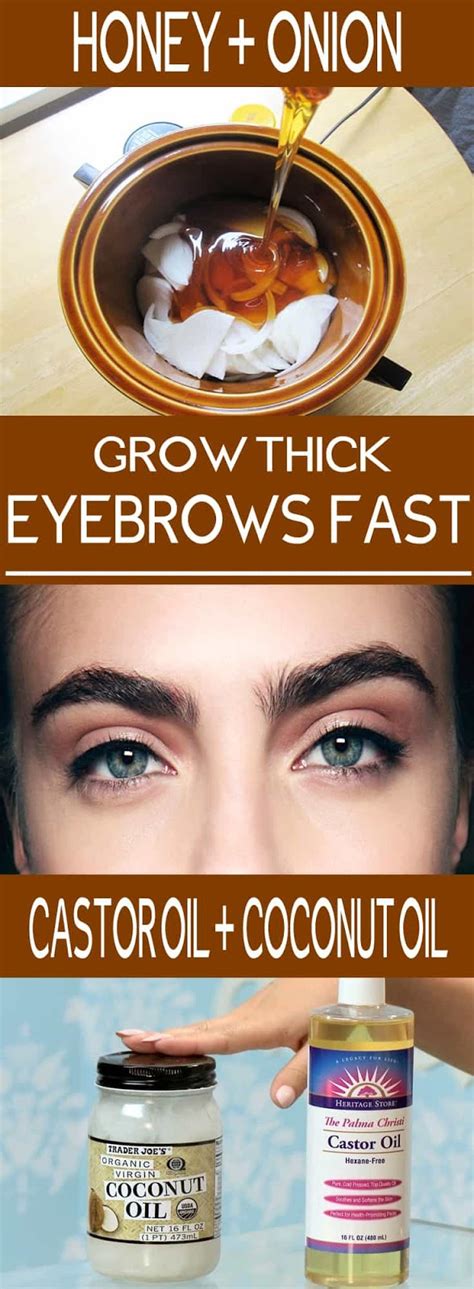 How To Grow Thicker Eyebrows Best Home Remedies