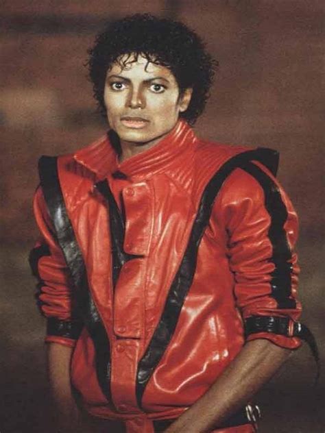 King of Pop Music Michael Jackson Thriller Song Leather Jacket