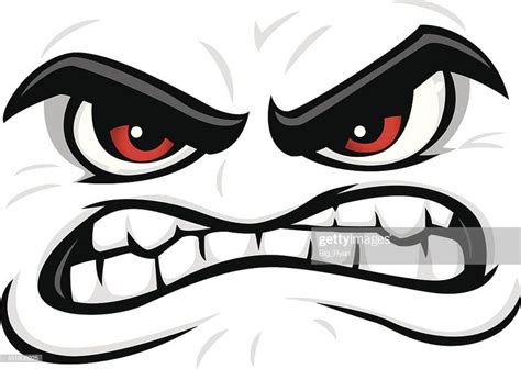 angry looking cartoon face looking straight at you | Angry face, Angry cartoon face, Cartoon faces