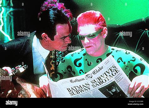 Batman Forever / Tommy Lee Jones / Jim Carrey Stock Photo - Alamy