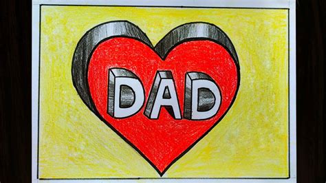 Cute Drawings For Fathers Day