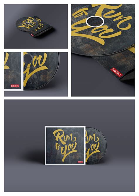 Run To You // Album cover on Behance