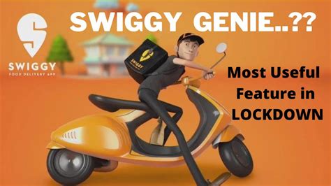 Swiggy GENIE | How it works.?? | Swiggy App | Most useful Feature - YouTube