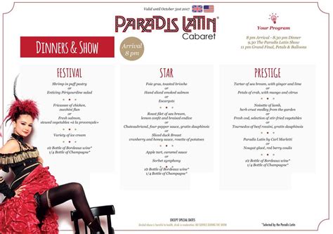 Paradis Latin | Paris Event Tickets