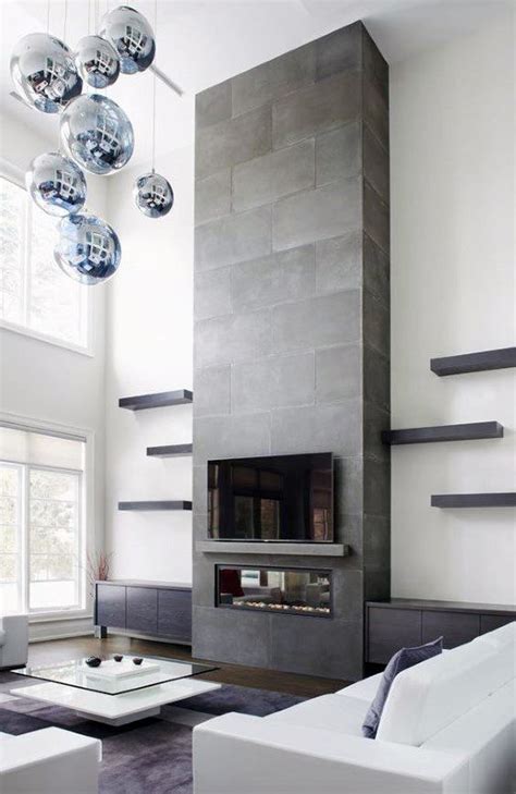 Stylish Concrete Fireplace Designs for a Modern and Bold Statement ...