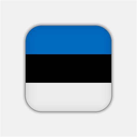 Estonia flag, official colors. Vector illustration. 10794414 Vector Art ...