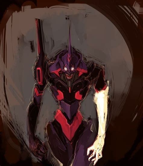 Unit 1 Berserker Neon Genesis Evangelion, Neon Evangelion, Eva Tarot, Dark Art Illustrations ...