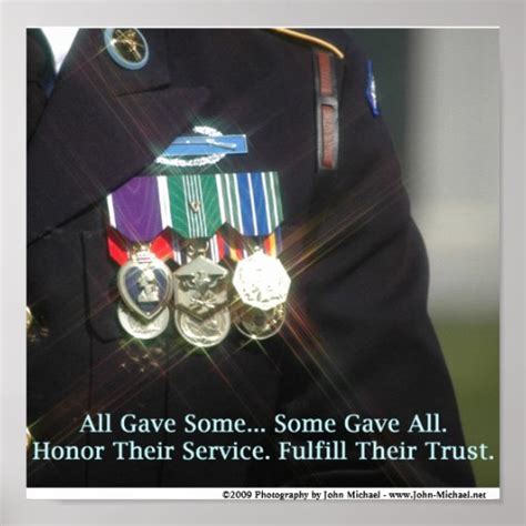 All Gave Some... Some Gave All. Poster | Zazzle