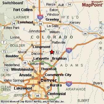 Fort Lupton, Colorado Area Map & More