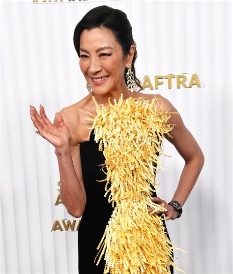 SAG Awards 2023: Michelle Yeoh Debuts Fringe Schiaparelli Gown | Us Weekly